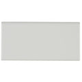 Classic Ceramic 3X6 Inch Bullnose 6 Inch Side In Arctic White 3X6