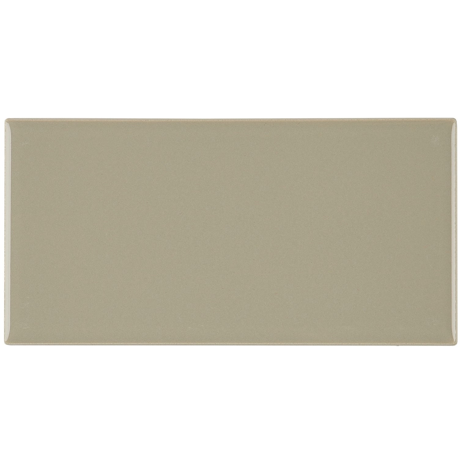 Classic Ceramic 3X6 Inch Wall Tile In Architectural Gray 3X6