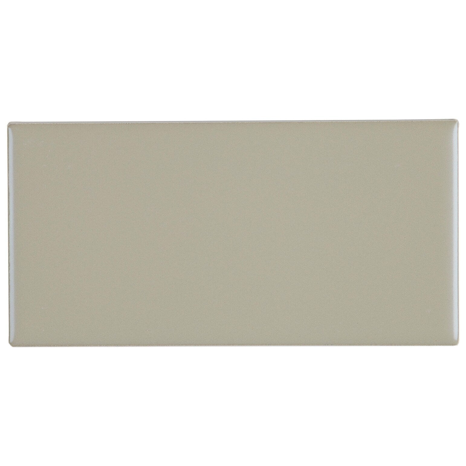 Classic Ceramic 3X6 Inch Wall Tile In Matte Architectural Gray 3X6