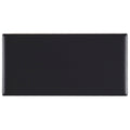 Classic Ceramic 3X6 Inch Wall Tile In Matte Black 3X6