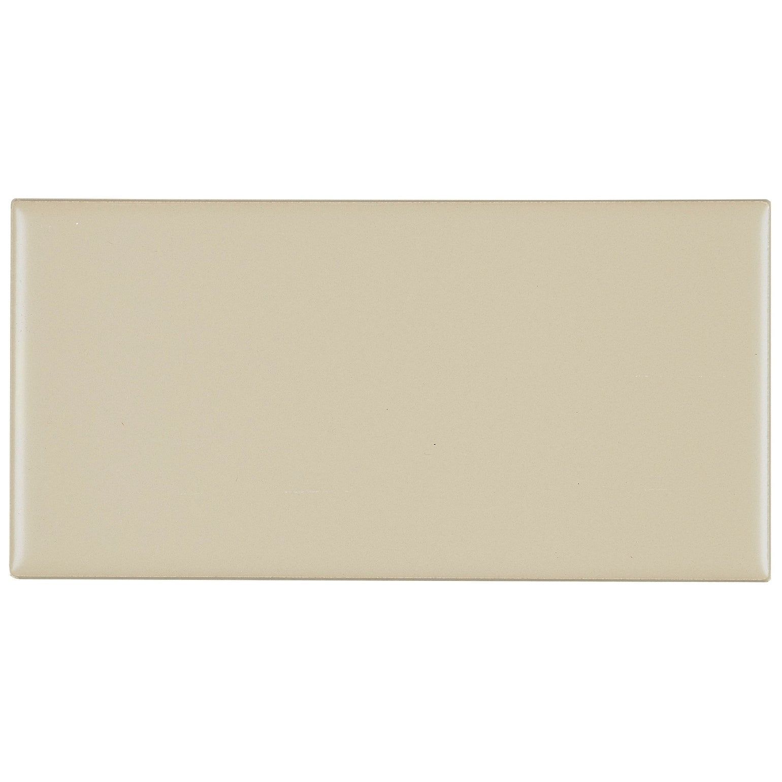Classic Ceramic 3X6 Inch Wall Tile In Matte Urban Putty 3X6