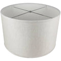 Classic Drum Smooth Linen Lamp Shade 8 To 16 Bottom Size