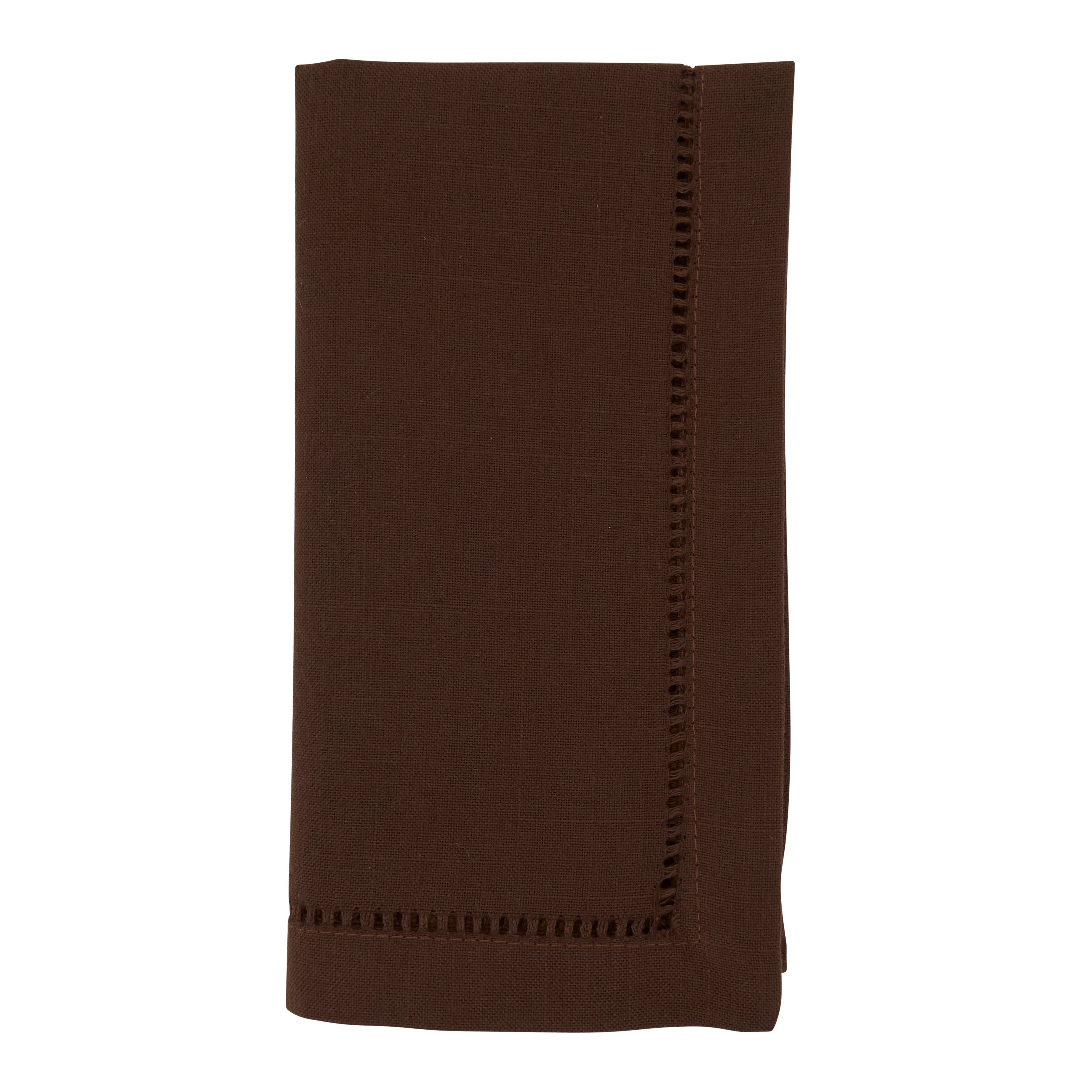Classic Hemstitch Border Dinner Napkin Set Of 12