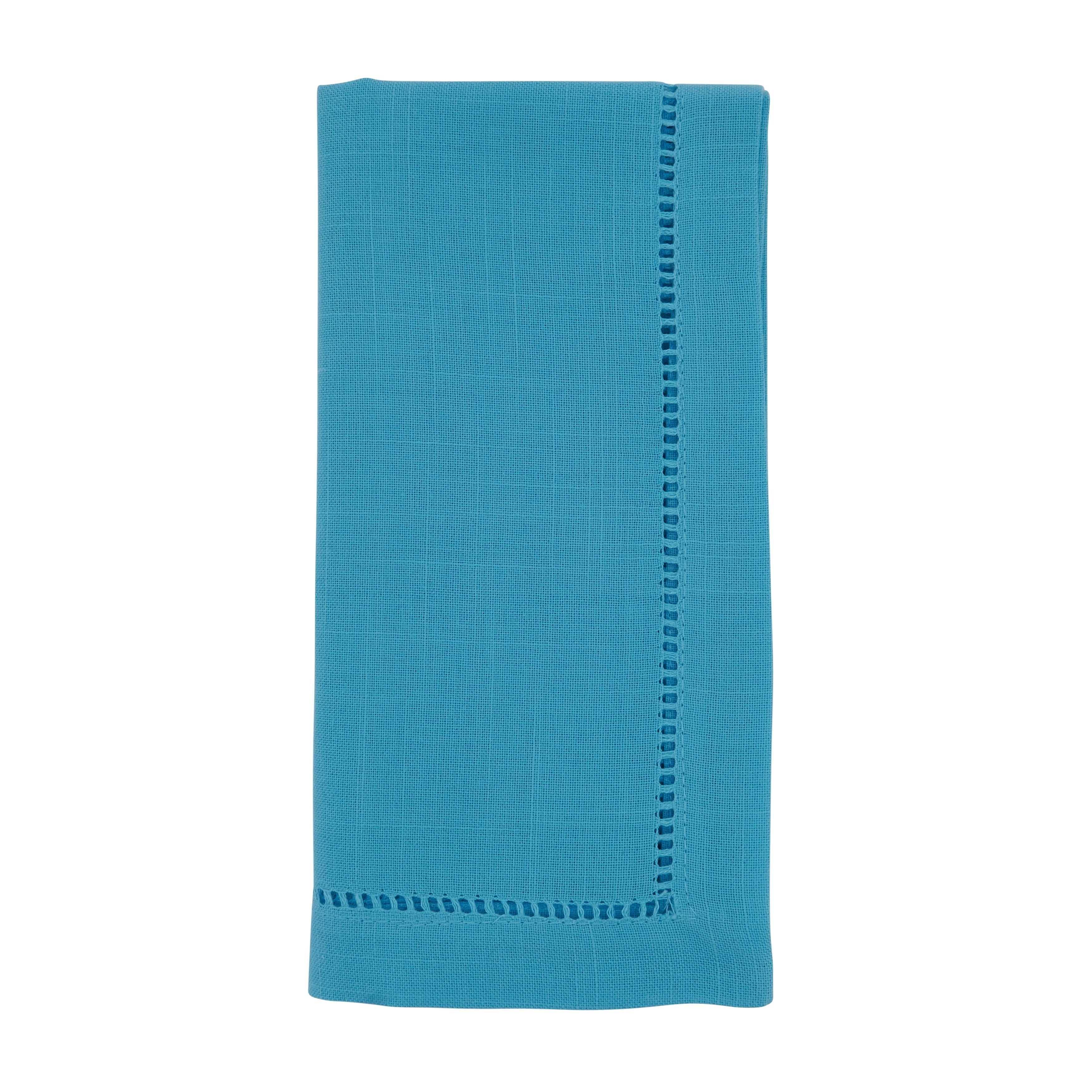 Classic Hemstitch Border Dinner Napkin Set Of 12