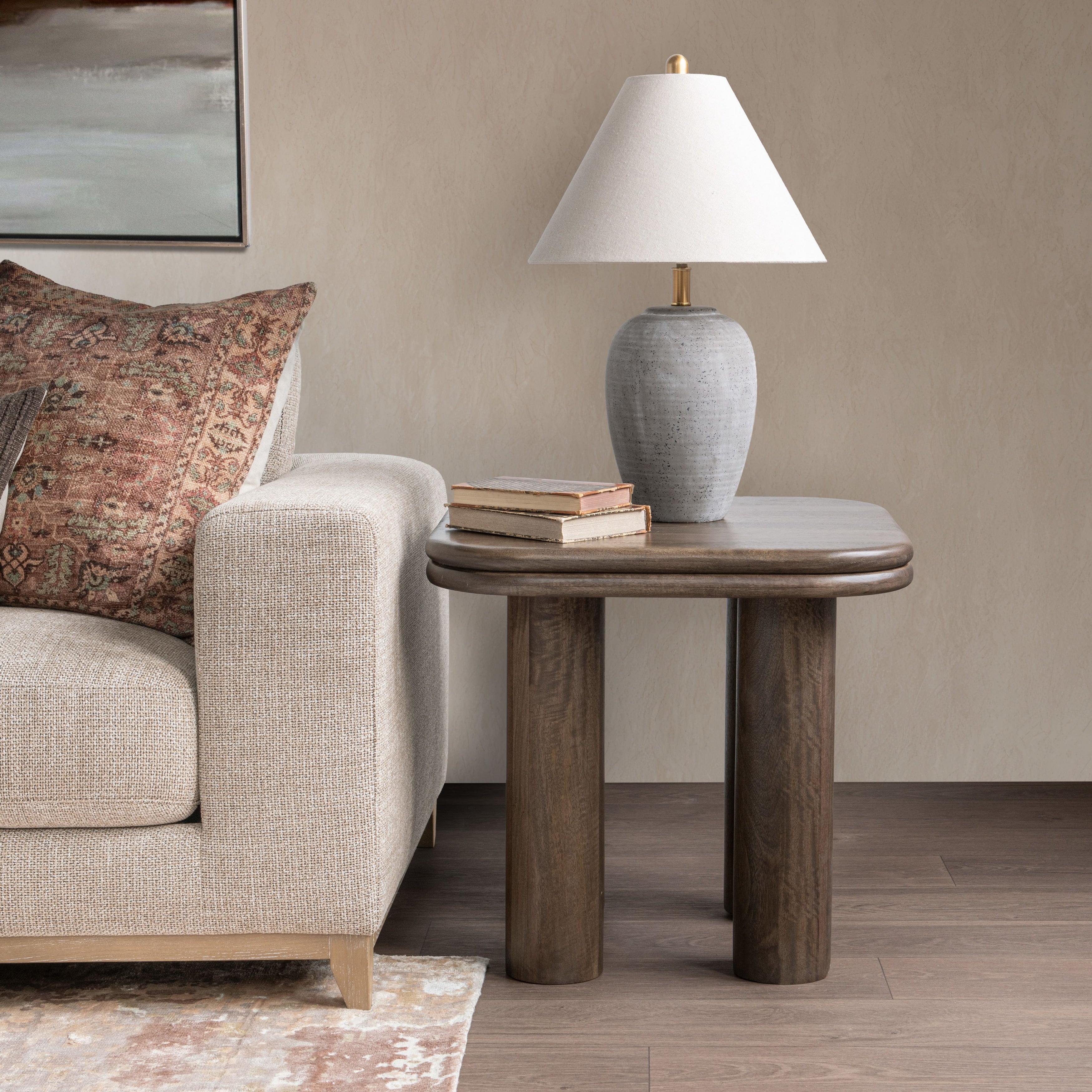 Classic Home Miranda Mango Wood End Table