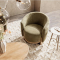 Classic Home Myra Upholstered Fabric Accent Chair