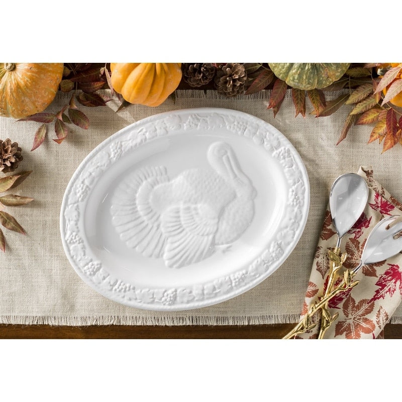 Classic Italian 18 Inch Turkey Platter