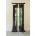 Classic Linen Rod Pocket Single Curtain Panel