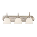 Classic Satin Nickel Bathroom Vanity Light
