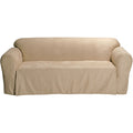 Classic Slipcovers Microsuede Solid Chair Drop Skirt Slipcover