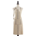 Classic Striped Linen Apron