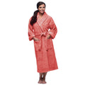 Classic Turkish Cotton Towel Thick Luxurious Shawl Collar Bathrobe
