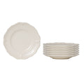 Classic White Bread And Butter Plate 7 Set Of 6