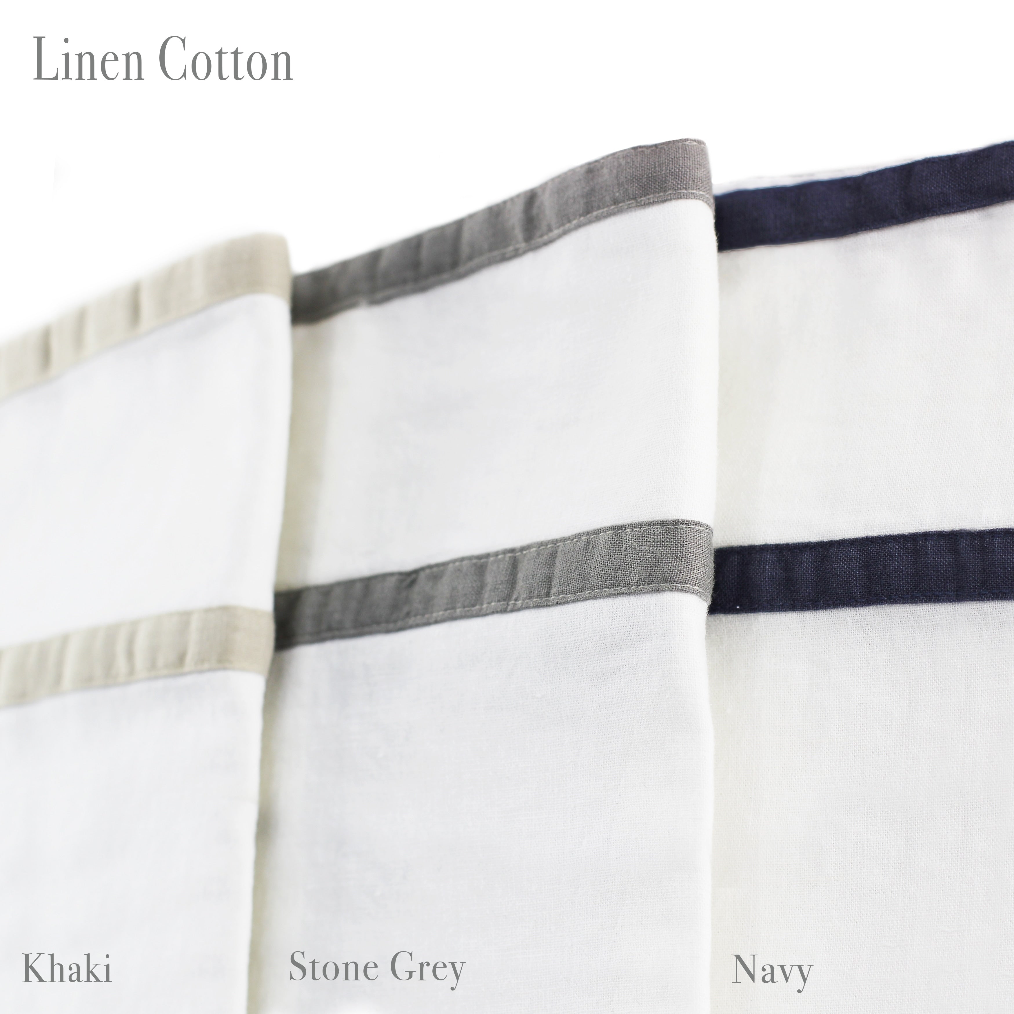 Classical Linen Cotton Collection Parallel Liner Sheet Sets