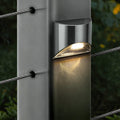 Stainless Steel Deck Wall Light 2 Pk