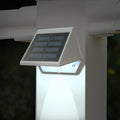 White Solar Deck And Wall Light Set Of 2