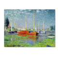 Claude Monet Argenteuil Canvas Art