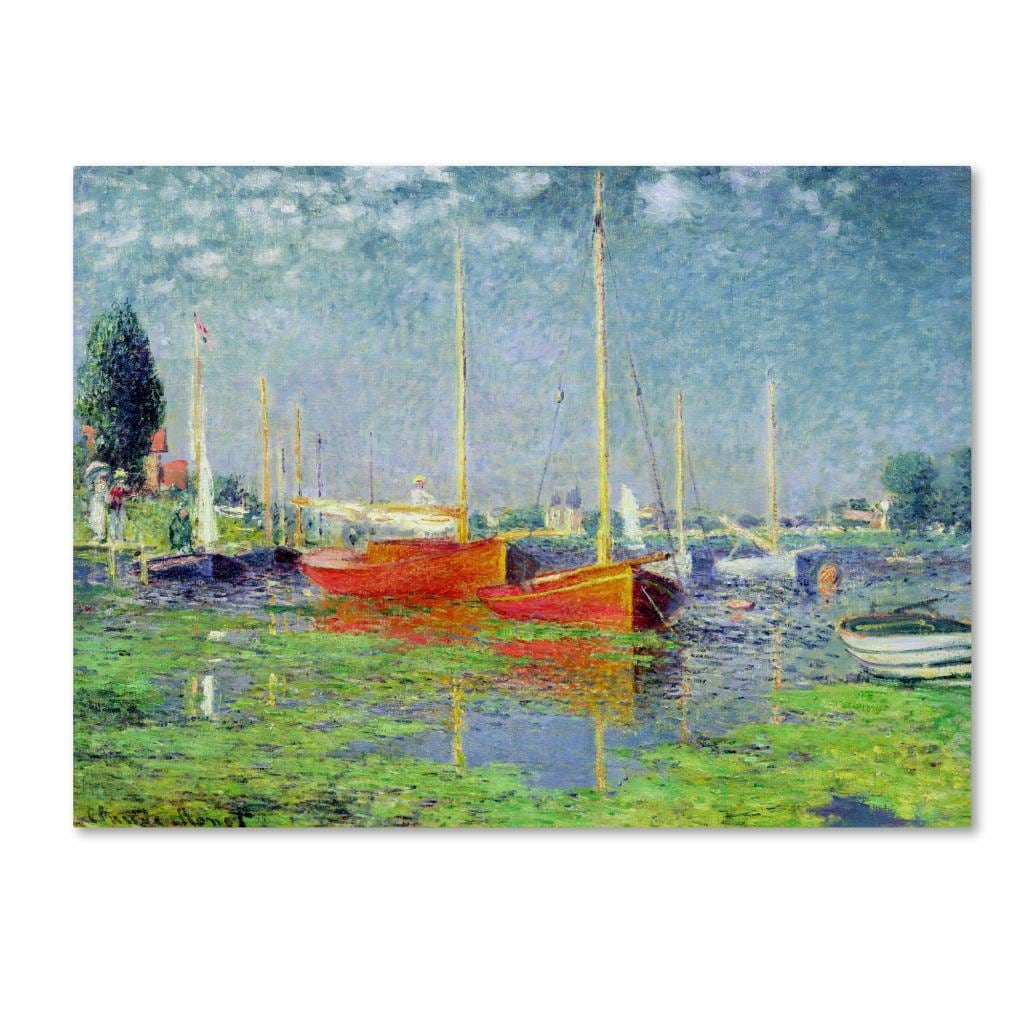 Claude Monet Argenteuil Canvas Art