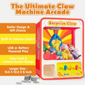 Claw Machine Arcade Toy With Led Light Adjustable Sound Multicolor