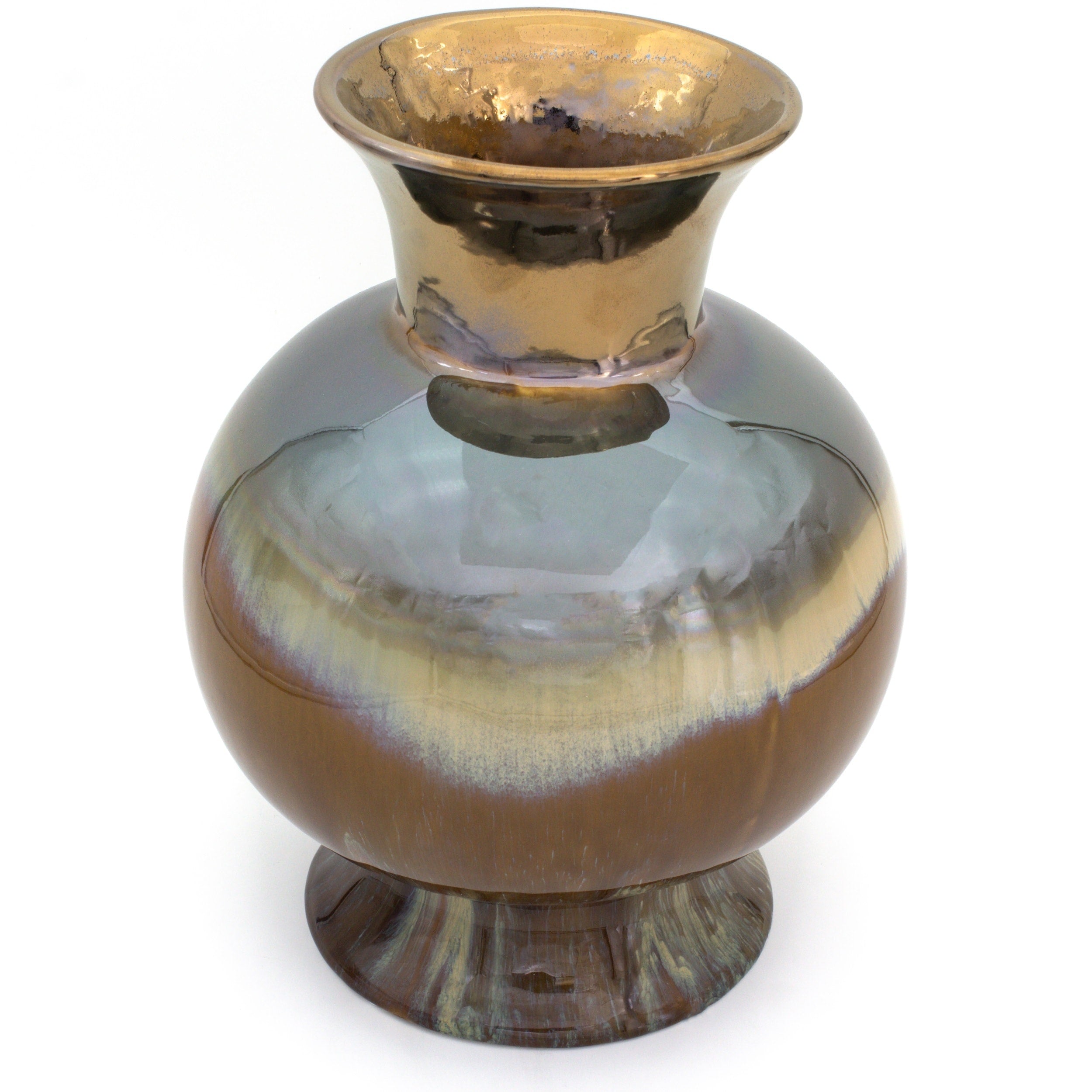 Claybarn Patina Verde Globular Vase