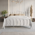 Clayfell Atmore Metal Platform Bed Frame Iron Bed With Headboard Footboard No Box Spring Needed