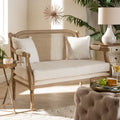 Clemence French Provincial Fabric Upholstered Armchair