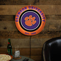 Clemson University Led Metal Lit Wall Sign Decor