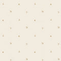Clermont Tan And Beige Leaf Miniprints 32.7 Foot X 20.5 Inch Wallpaper