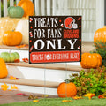Cleveland Browns Yard Sign Halloween Treats For Fans