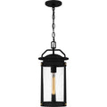 Clifton 1 Light Outdoor Hanging Lantern In Earth Black