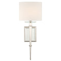 Clifton 1 Light Polished Nickel Wall Sconce
