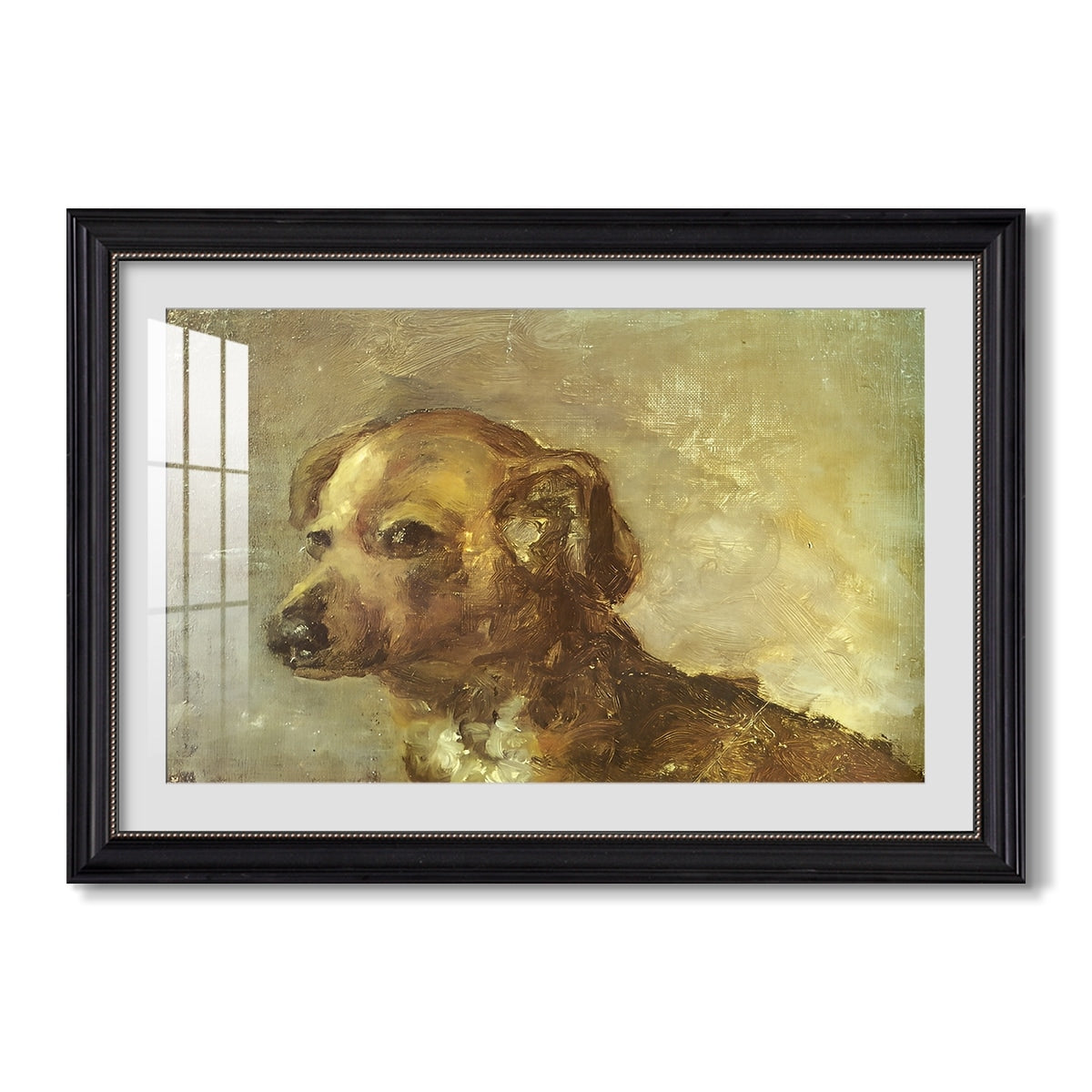Cliper The Artists Dog 1895 Pablo Picasso Custom Framed Print