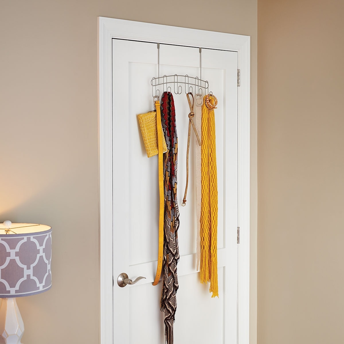 6 Hook Over The Door Organizer