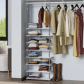 Closetmaid Maximizer 8 Shelf Adjustable No Tool Assembly Closet Organizer