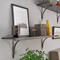 Closetmaid Premium Wood 48 W X 12 D Solid Shelf Kit