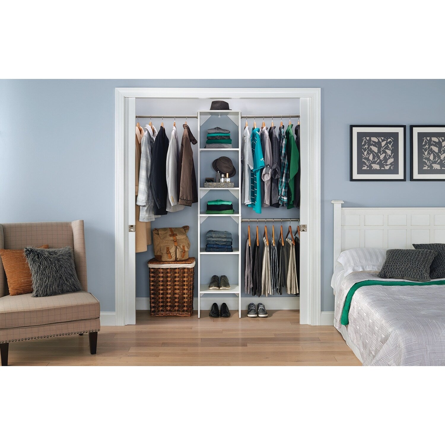 Closetmaid Suitesymphony 16 Inch Wide Tower Kit