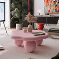 Cloud Shaped Coffee Table Stylish Side Table For Living Room Pink End Table Sofa Table Cocktail Table