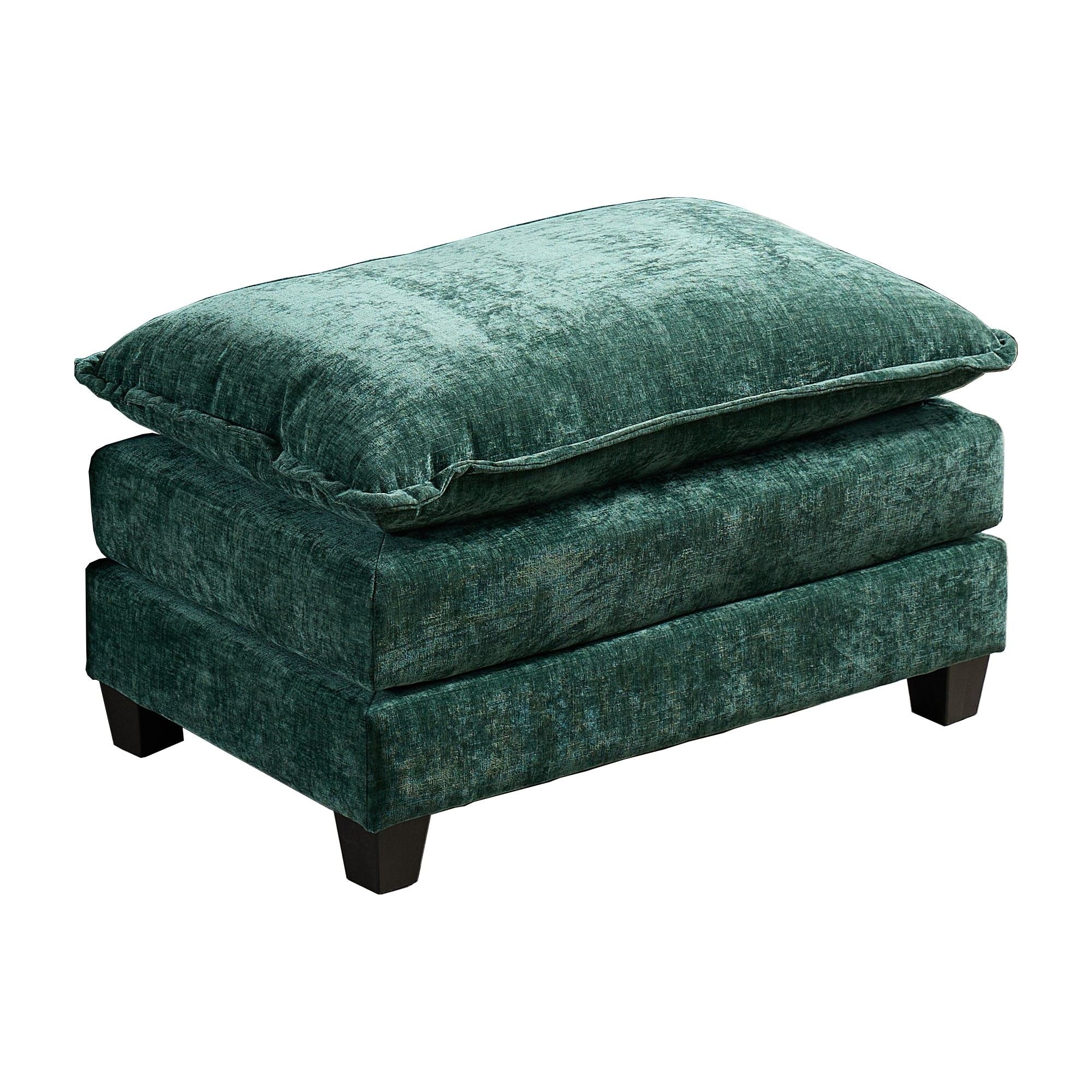 Cloud Sofa Ottoman Modern Sectional Couch For Living Room Bedroom And Apartment Comfy Double Layer Upholstered Seat Cushion