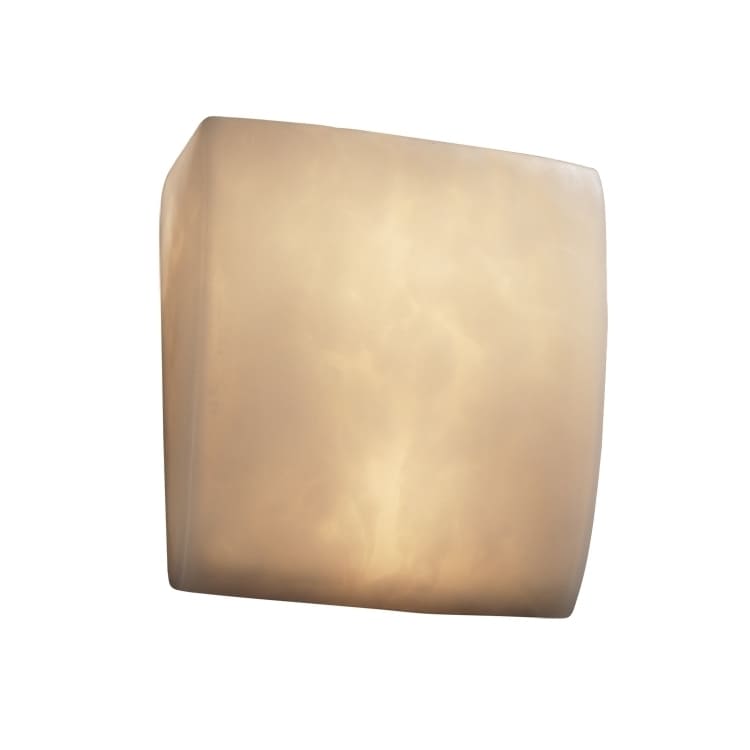 Justice Design Group Clouds 2 Light Ada No Metal Wall Sconce Square Clouds Shade