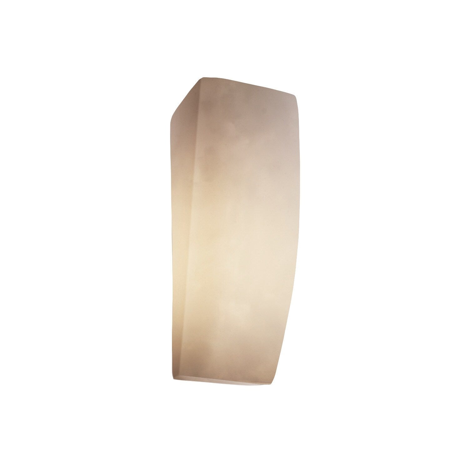 Clouds 1 Light Ada Rectangle Wall Sconce Clouds Shade