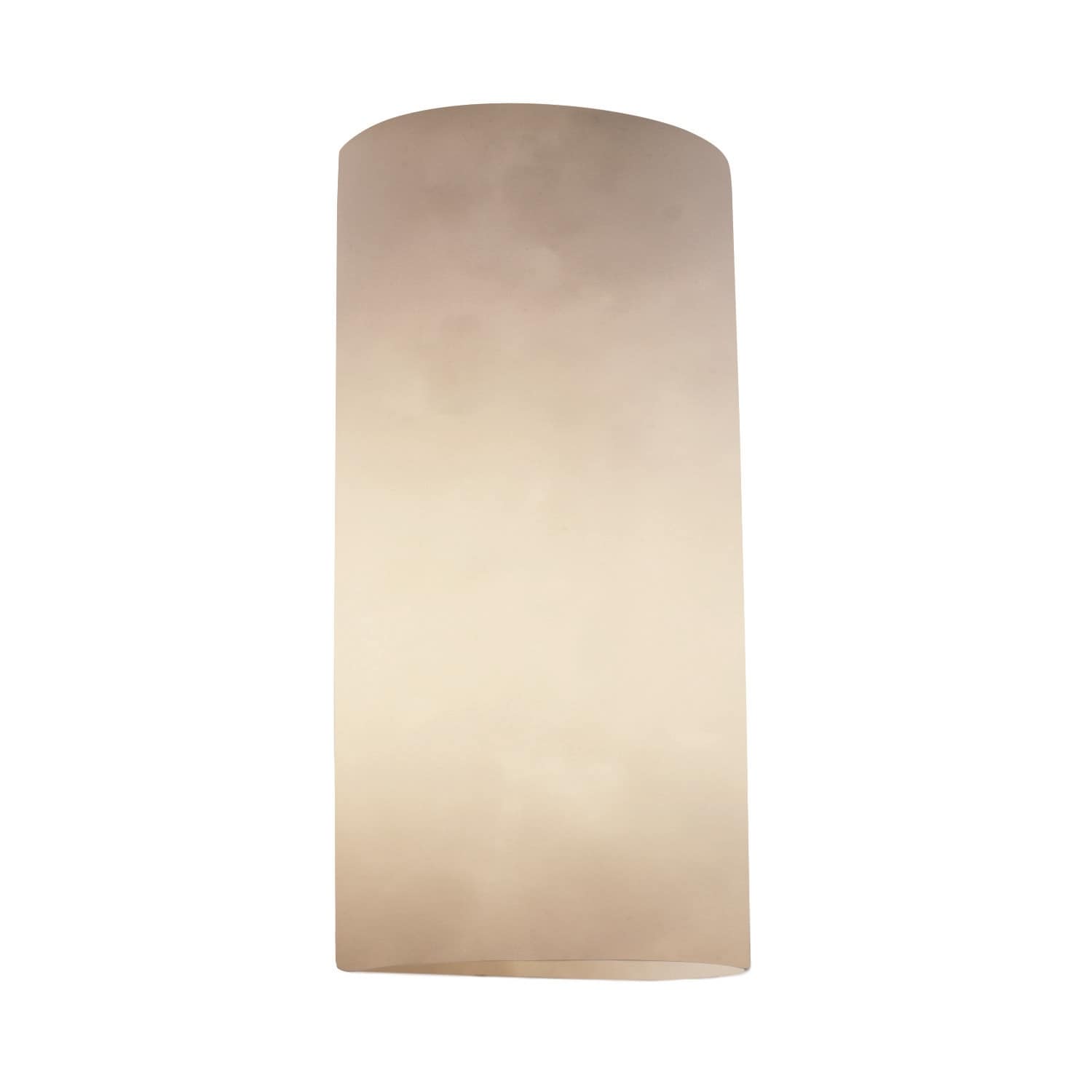 Clouds Really Big Cylinder 2 Light Open Top Bottom Wall Sconce Clouds Shade