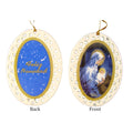 Club Pack Of 192 Porcelain Holy Mary And Jesus Christmas Ornaments 3.75