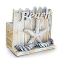 Puzzled Baja Beach Starfish Nautical Wooden Coaster Pack Set Of 4