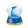 Puzzled Resin And Stone Dolphin Snow Globe