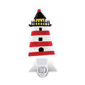 Cota Global Lighthouse Plug In Glass Night Light Energy Efficient Led Nightlight Wall Decorative Manual On Off Switch Incandes