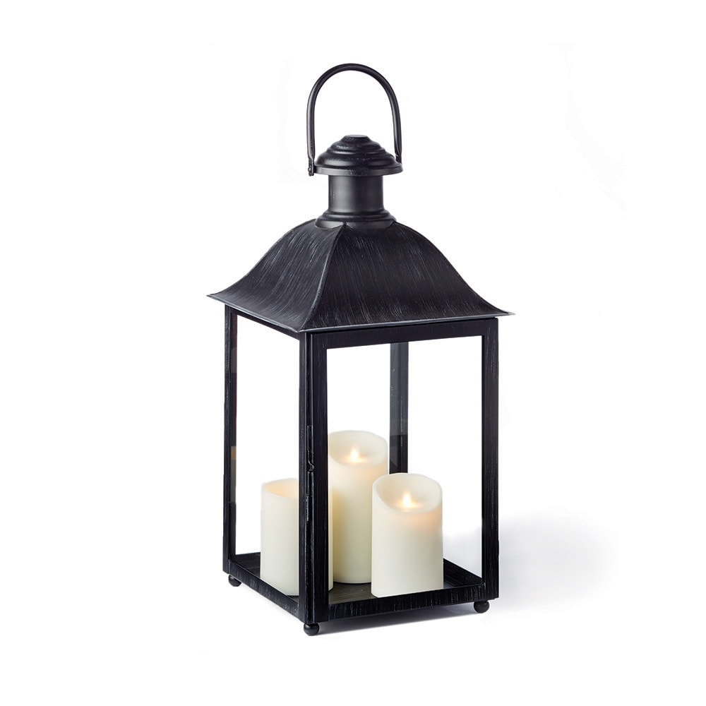 Coach House 23 Inch Outdoor Lantern Washed Black