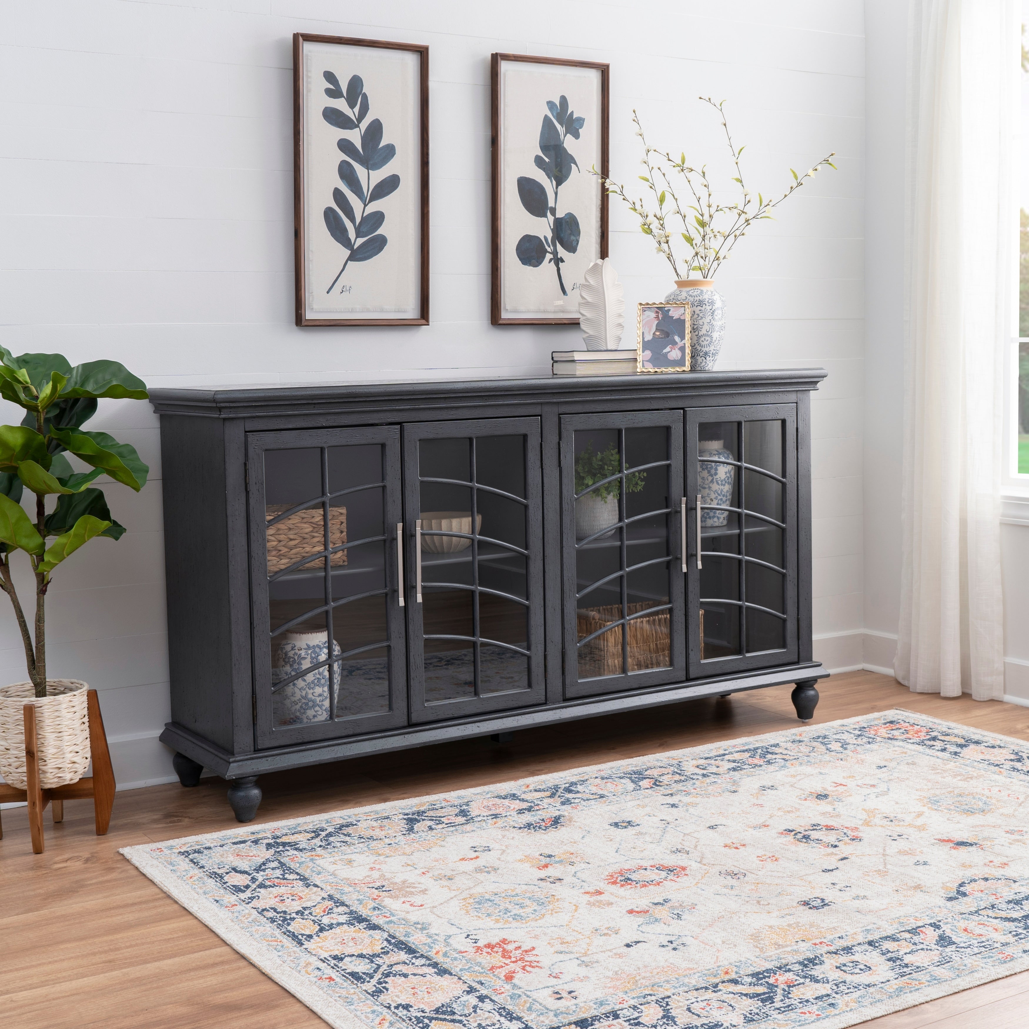 Coast To Coast Klace 4 Door Storage Credenza