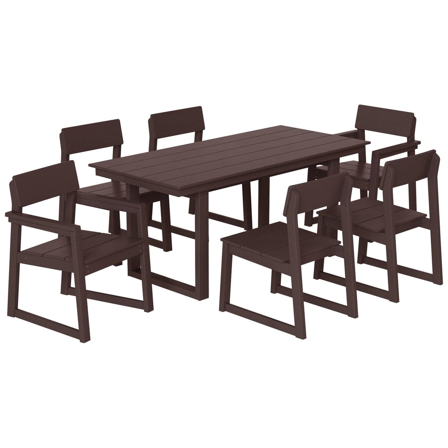 Coastside 7 Piece Outdoor Dining Set