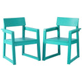 Coastside Outdoor Dining Arm Chair Set Of 2