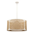 Coastal Breeze 27 Inch Wide 1 Light Pendant In White Coral 27In W X 27In D X 13In H